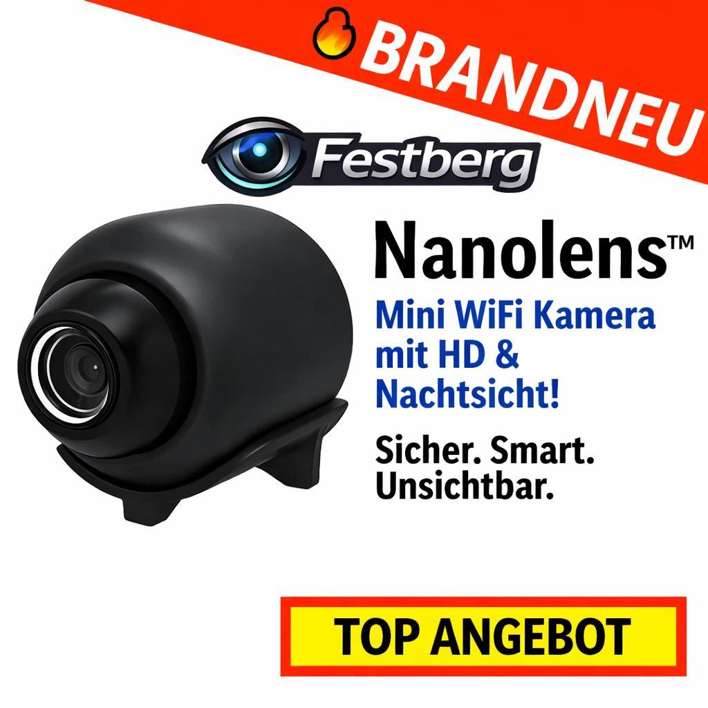 MAVURA Festberg Nanolens™ WiFi Mini Kamera HD