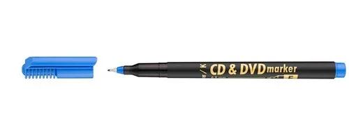 Permanenter CD/DVD-Marker, 0,5 mm, ICO, blau