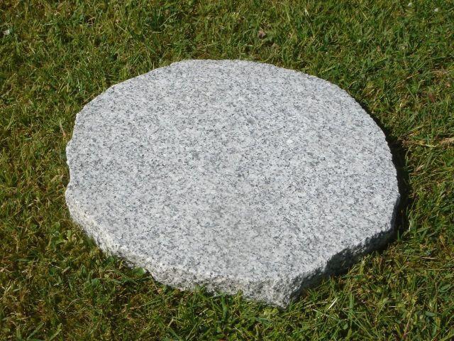 Euro Stone Trittstein Granit 30 x 3 cm grau 6694
