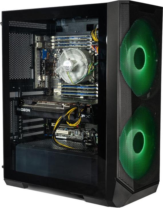 Gaming PC High End Workstation mit Intel Xeon 14-Kerne CPU | Nvidia GeForce RTX 5060 8 GB | 128 GB RAM DDR4 | 2 TB NVMe M.2 SSD | Windows 11 Pro