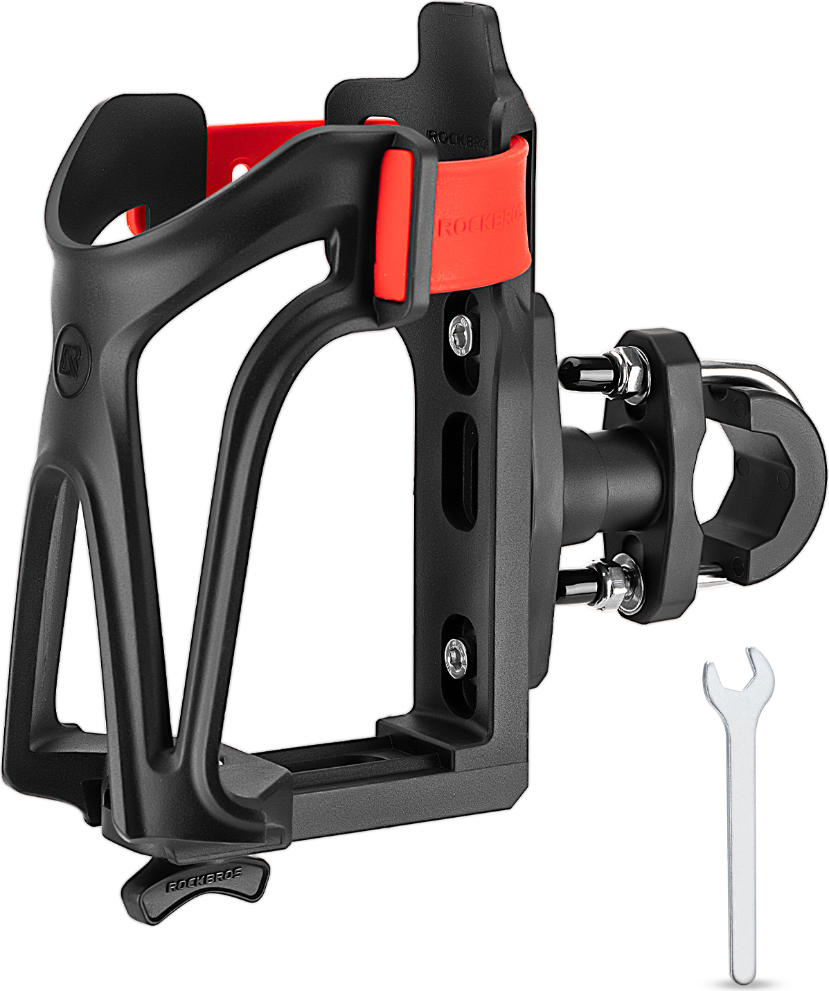Porte-bidon RockBros 2 En 1 - Alliage Alu - Adaptateur Porte-gobelet - Vélo