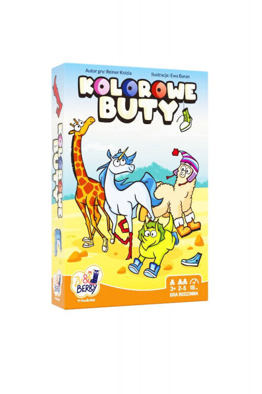 MUDUKO Familienspiel farbenfrohe Muduko -Schuhe