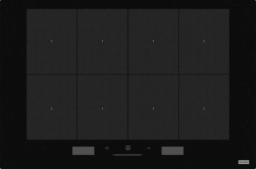 Franke FMY 808 I FP BK, Čierna, Vstavaný, 77 cm, Indukčná varná doska so zónami, Sklokeramická, 8 zone(s)