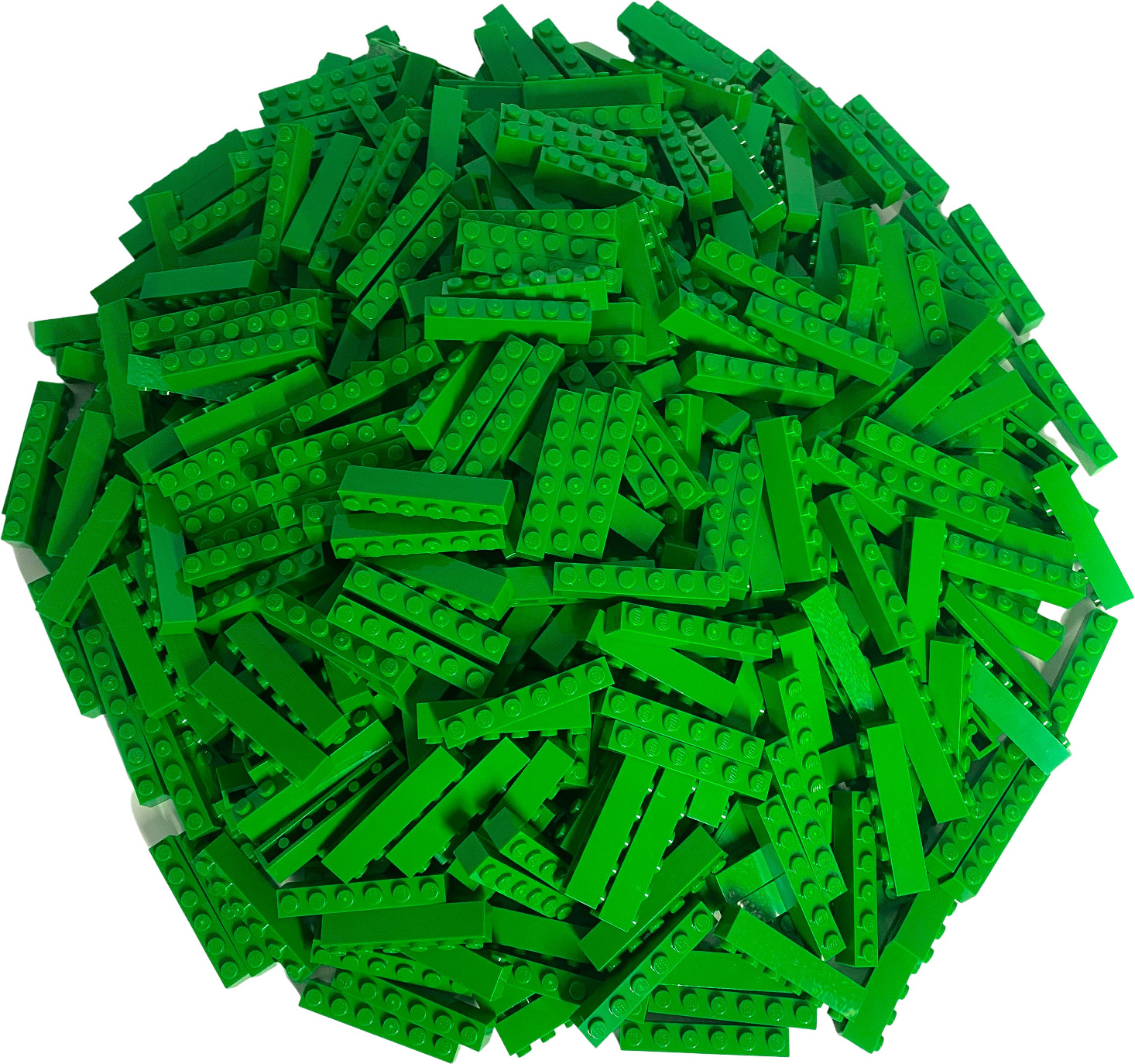 LEGO® 1x6 kociek Vysoké kocky Zelená - 3009 NEW! Množstvo 500x