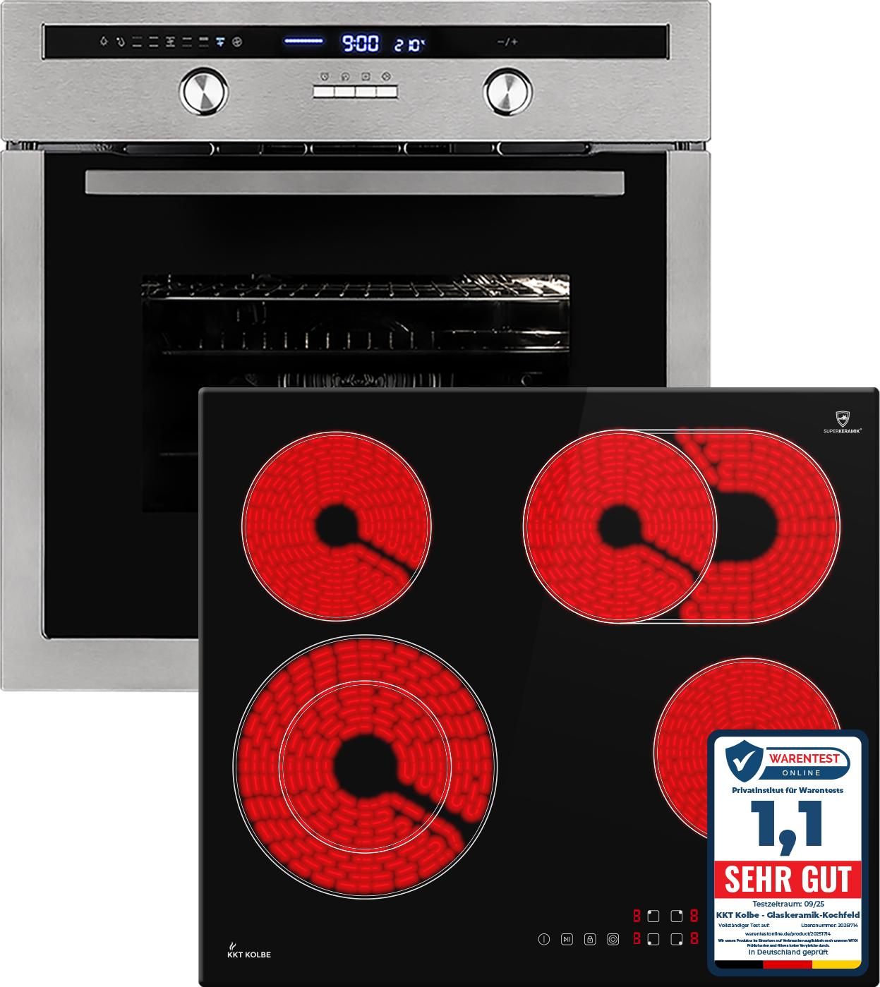 Backofen und Kochfeld SET8013CH59RL