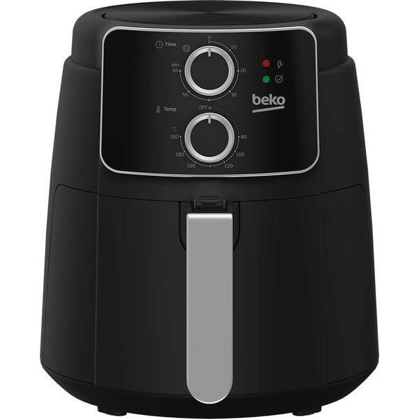 Teplovzdušná fritéza BEKO FRL2242B, 3,9 kg, 1500 W, čierno-strieborná