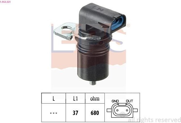 EPS Drehzahlsensor 1.953.321 für FORD MONDEO III Kombi (BWY)
