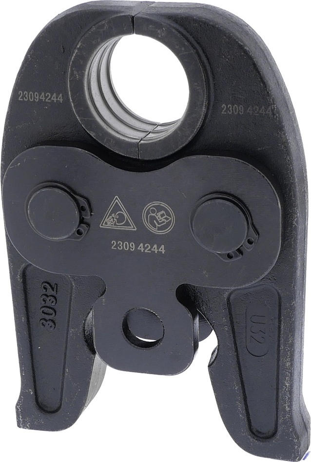 FLUXON Pressbacke U Profil 32mm Rohr Stahl Presszange Pressbacken