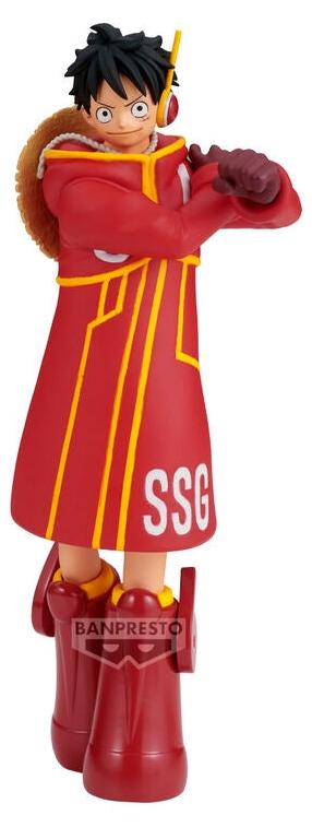 Northix One Piece Monkey D. Ruffy Egghead Figur, 14 cm Sammlerstück