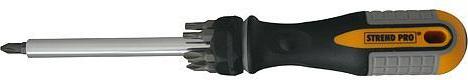 Schraubendreher Strend Pro CX372.81, 8in1, mit magnetischem Extraktor und 6 Stk. Bits
