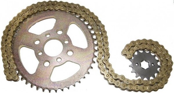 Untimero KETTENRAD RITZEL Kette Satz KIT für BASHAN BS200S-7 200