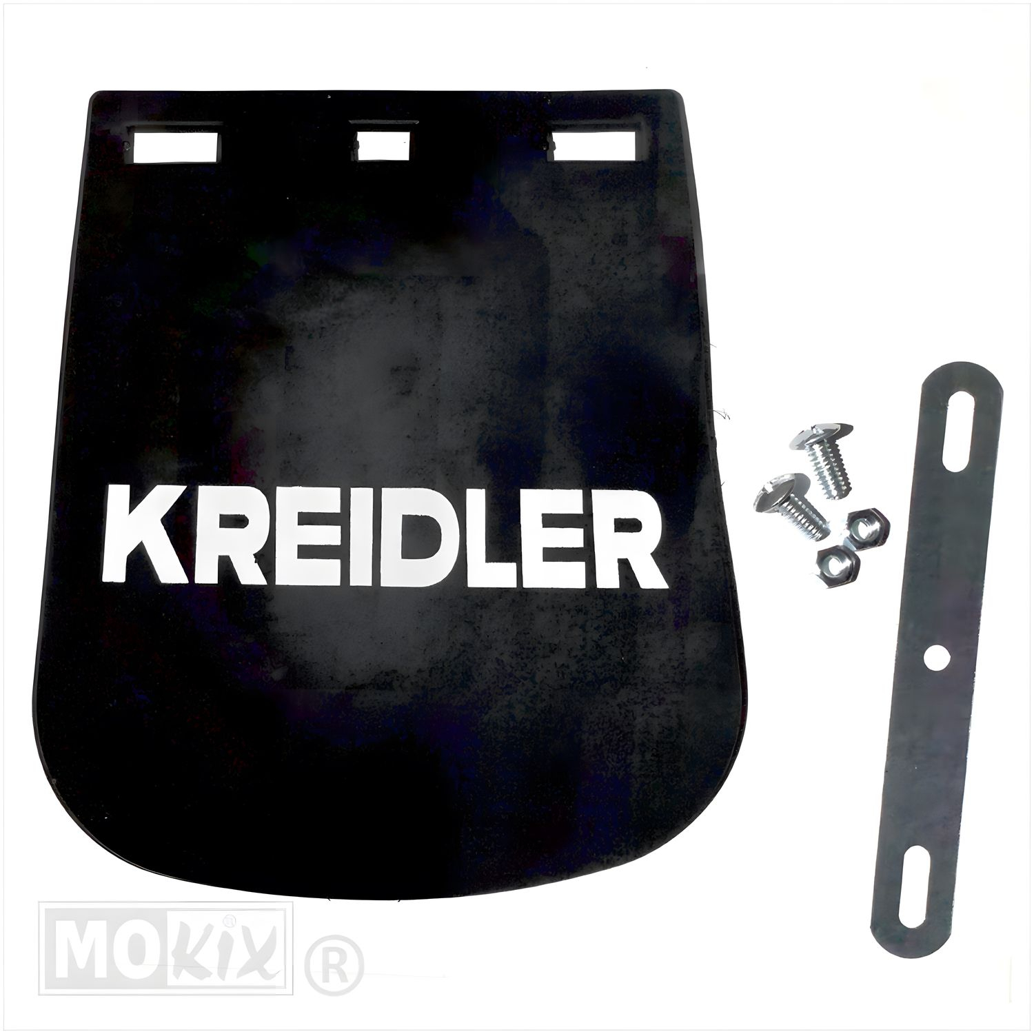 BestPrice Spritzlappen 14x17 schwarz für Kreidler BP-92056