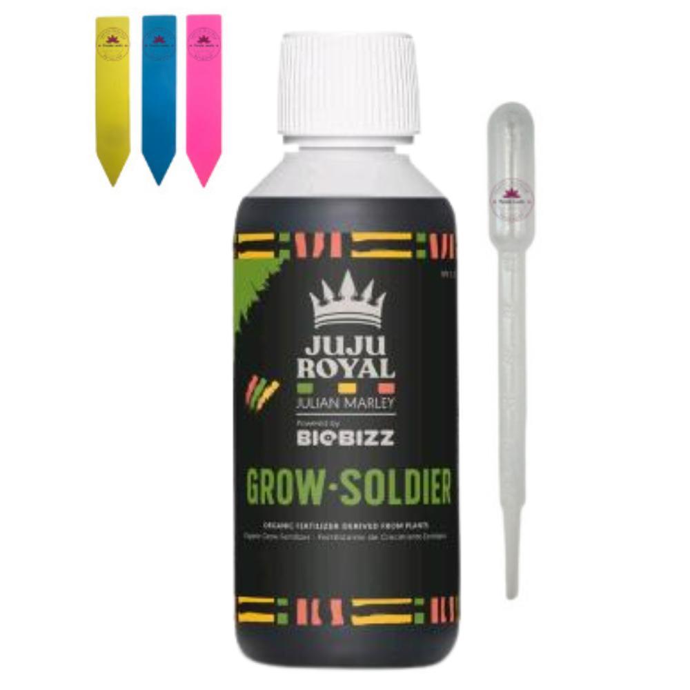 BIOBIZZ WORLDWIDE, S.L. Juju Royal Grow Soldier 250 ml – Flüssiger Pflanzenzusatz für die Wachstumsphase
