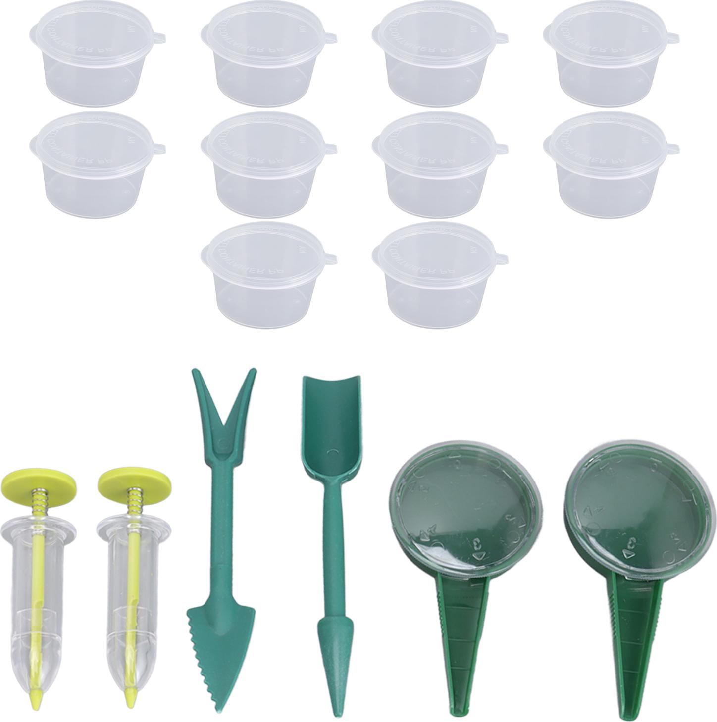 Cocosity Mini-Saatgutspender Sower Saatgutstreuer für Karotten Salat Gras Spinat Saatgut