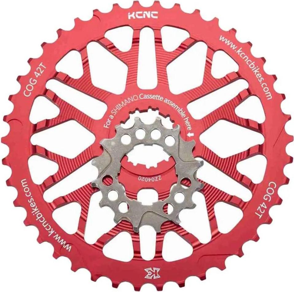 Kcnc Expander Sprocket And Cog Kit Kettenblatt Rot 36/11t Rot 36/11t KCPIKITRJUN