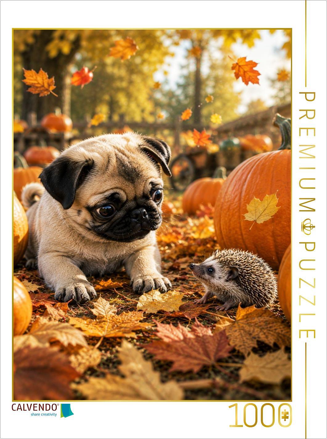 CALVENDO Puzzle Ein stacheliger Freund | 1000 Teile Lege-Größe 64x48cm Foto-Puzzle für glückliche Stunden