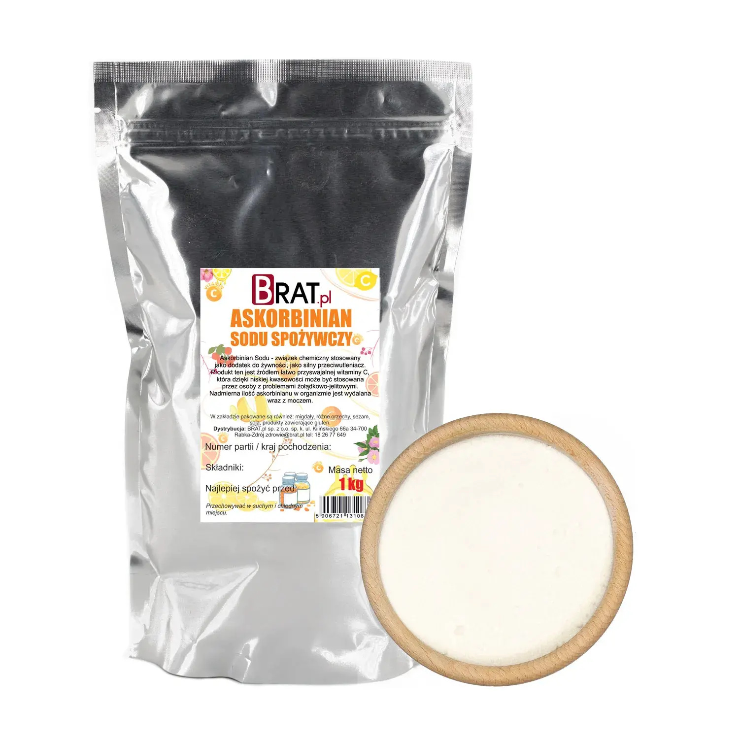 BRAT.PL Natriumascorbat 1kg