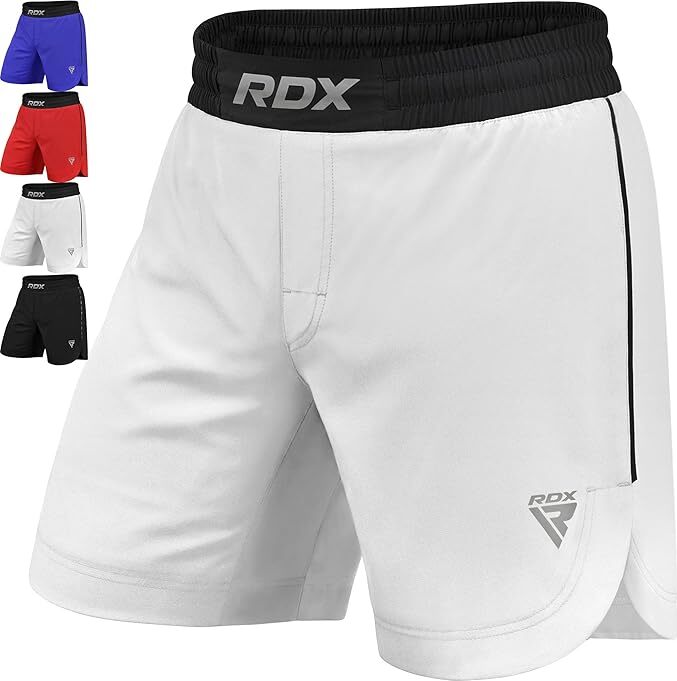 RDX MMA Shorts Sporthose Herren Kurz, Kampfsport Boxen Trainingshose Männer, Kickboxen Muay Thai Boxing Grappling Boxhose Sparring, Freefight Martial Arts Kampfshorts Fitness Laufhose Jogginghose MSS-T15W-2XL
