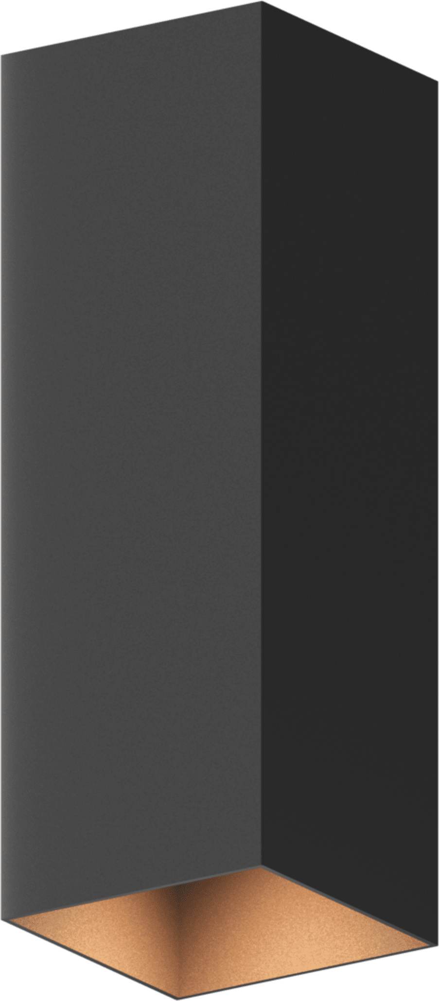 Calex Milan Wandleuchte, für Außen & Innen, warmweißes Up & Down Licht, wasserdicht, Gold, Schwarz 7001000900