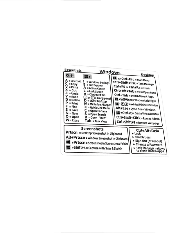 INF Windows-Tastenkombinationen 318988