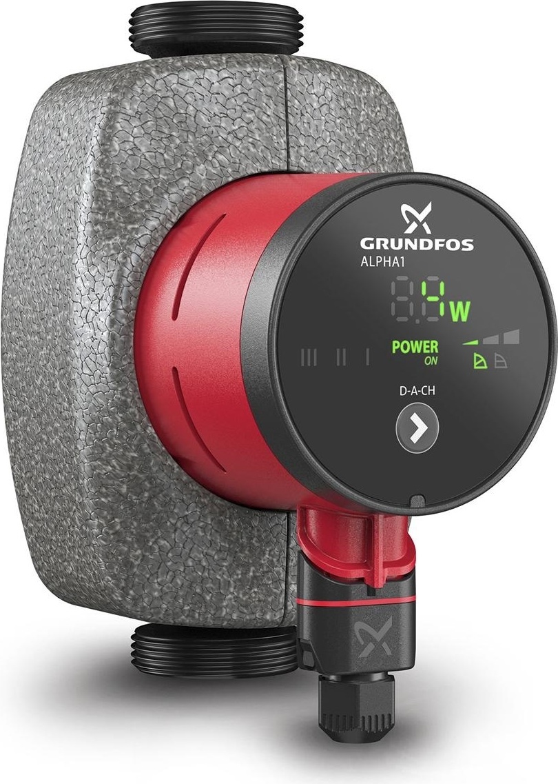 Grundfos Alpha 1 32-60 vykurovacie čerpadlo 99160423 Dĺžka 180 mm, PN 10, trieda účinnosti A