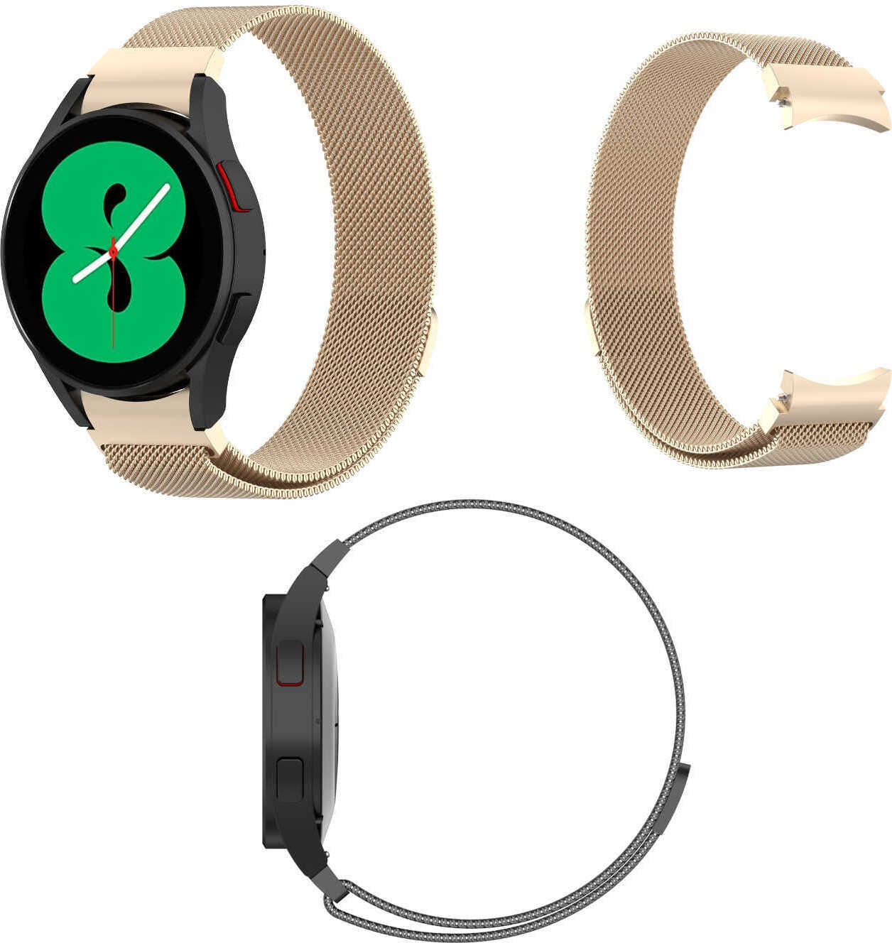 Pre Samsung Galaxy Watch FE 6 5 4 Normal Pro Classic Milanese Armband