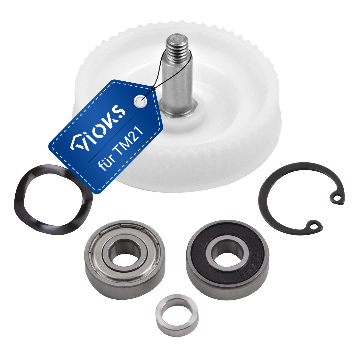 VIOKS Lagersatz Alternativteil Zahnrad Ritzel Kugellager für TM21 Thermomix Küchenmaschine