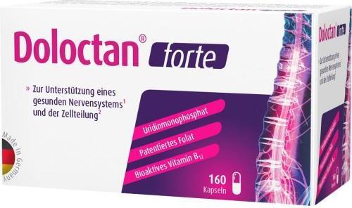 doloctan GmbH Doloctan forte Kapseln bei Wirbelsäulensyndrom, Nervenschmerzen und Polyneuropathien, 160 St. Kapseln 11665949