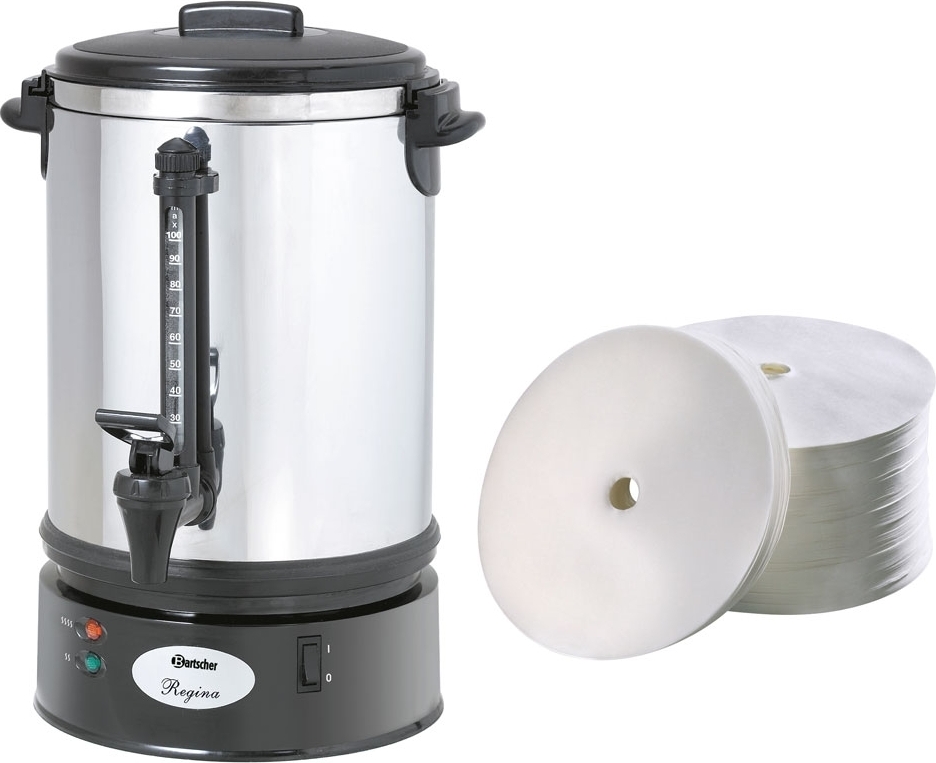 Rundfilter Kaffeemaschine Regina Plus 90T + 250 Rundfilter