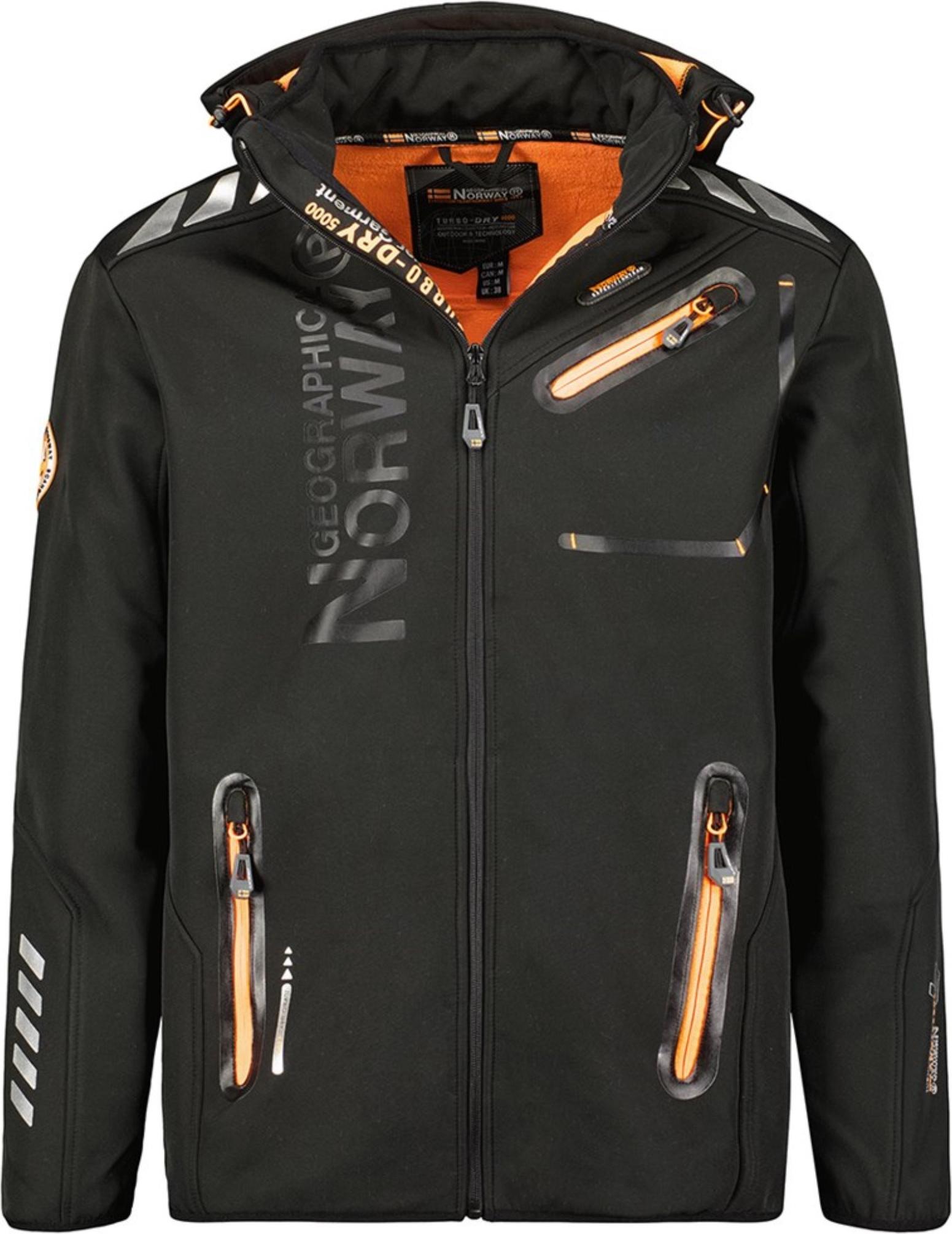 GEOGRAPHICAL NORWAY フード付きジャケット BrioutoGeoNorwayPuffJacketBlac