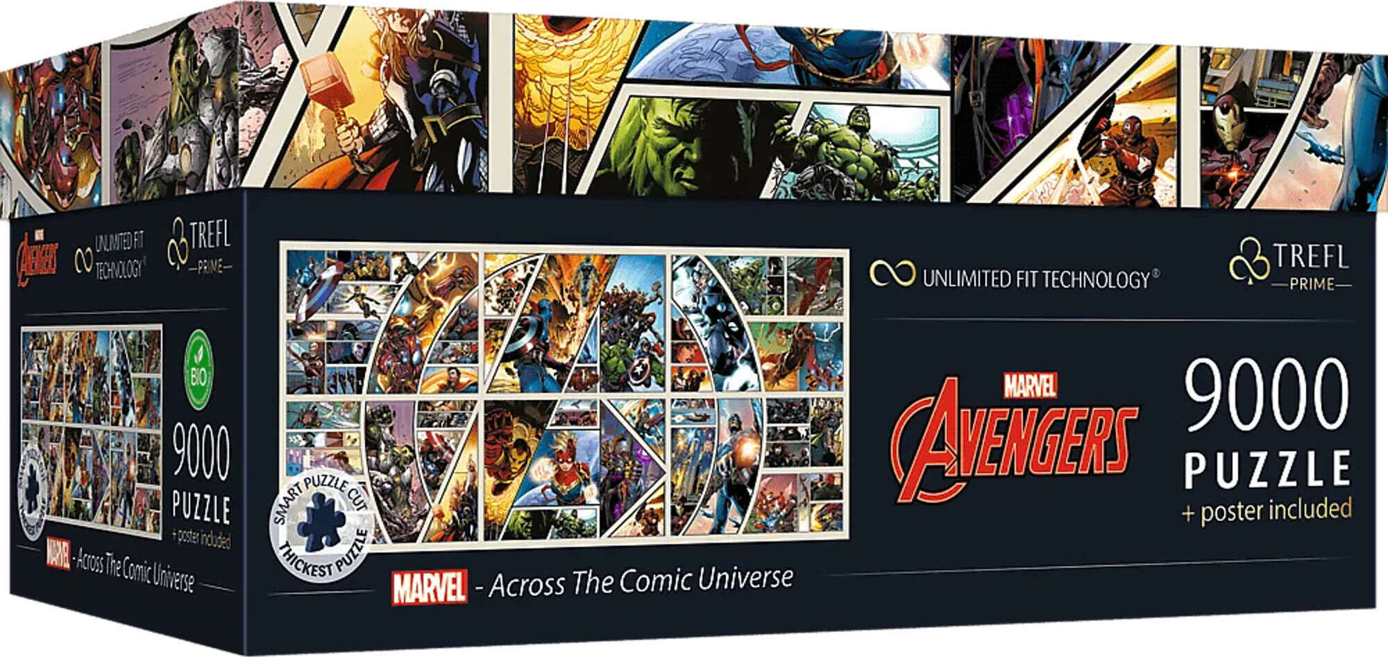 TREFL Puzzle UFT Marvel Avengers : à travers l'univers des