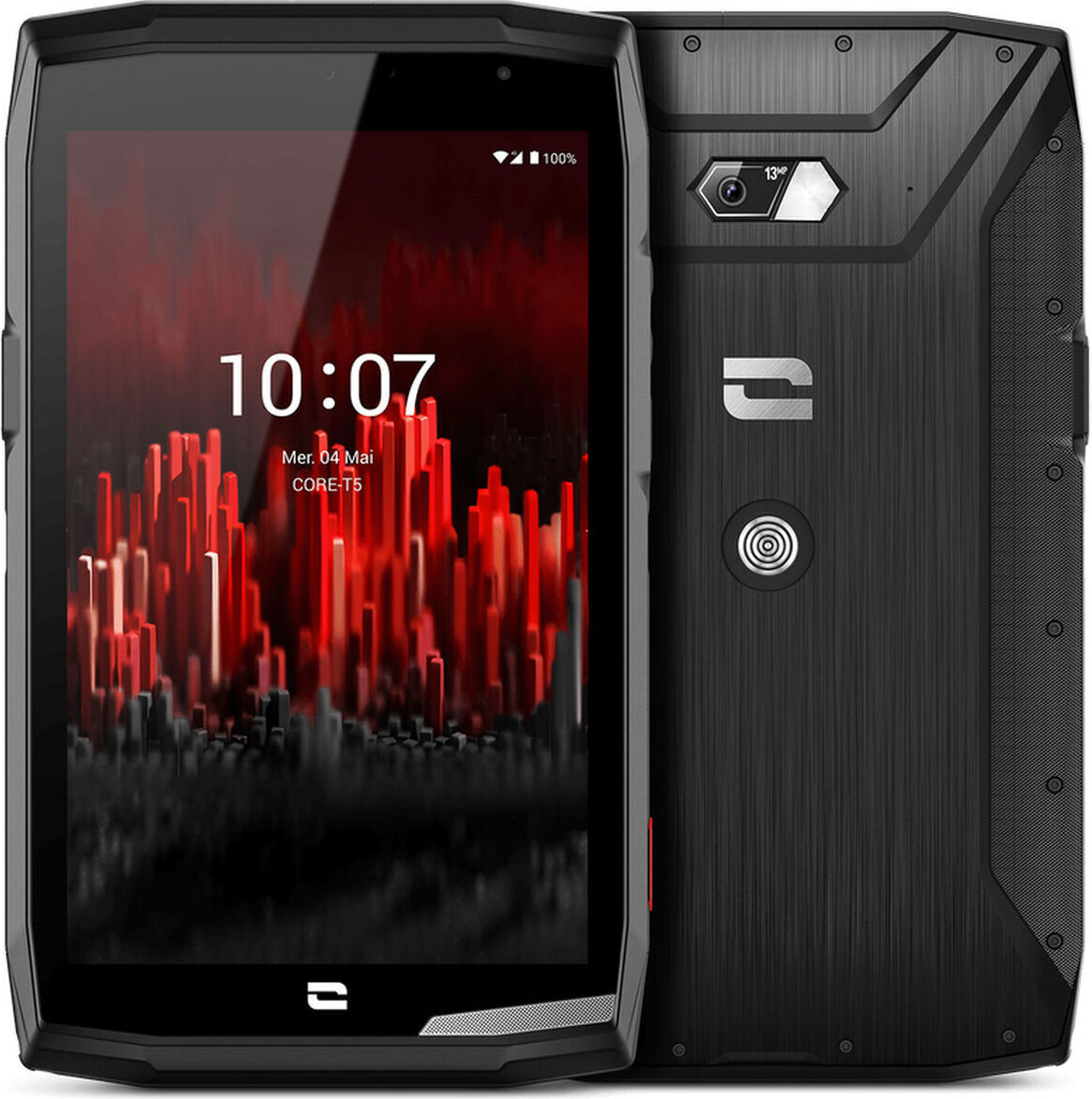 Crosscall CORE-T5 4G LTE-TDD a LTE-FDD 32 GB 20,3 cm (8") Qualcomm Snapdragon 3 GB Wi-Fi 5 (802.11ac) Black