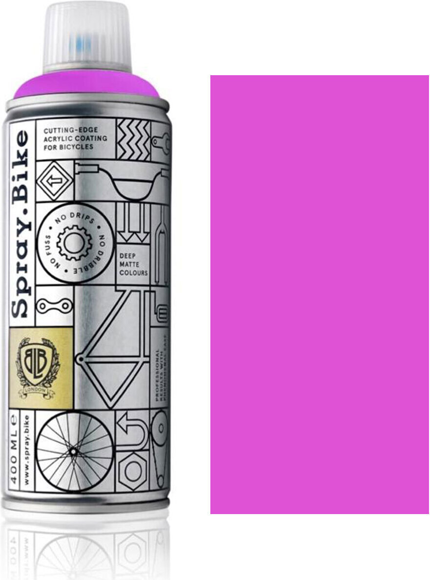 SPRAY.BIKE Fahrrad Lackspray Keine GRUNDIERUNG notwendig - Acryllack Spray 400 ml COSMOS-48265