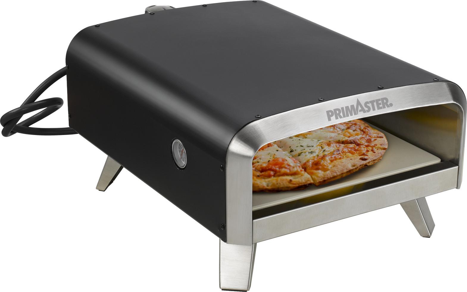 Primaster Gas-Pizzaofen Arcus 1 Brenner mit Pizzastein 33 x 33 cm 0691404696