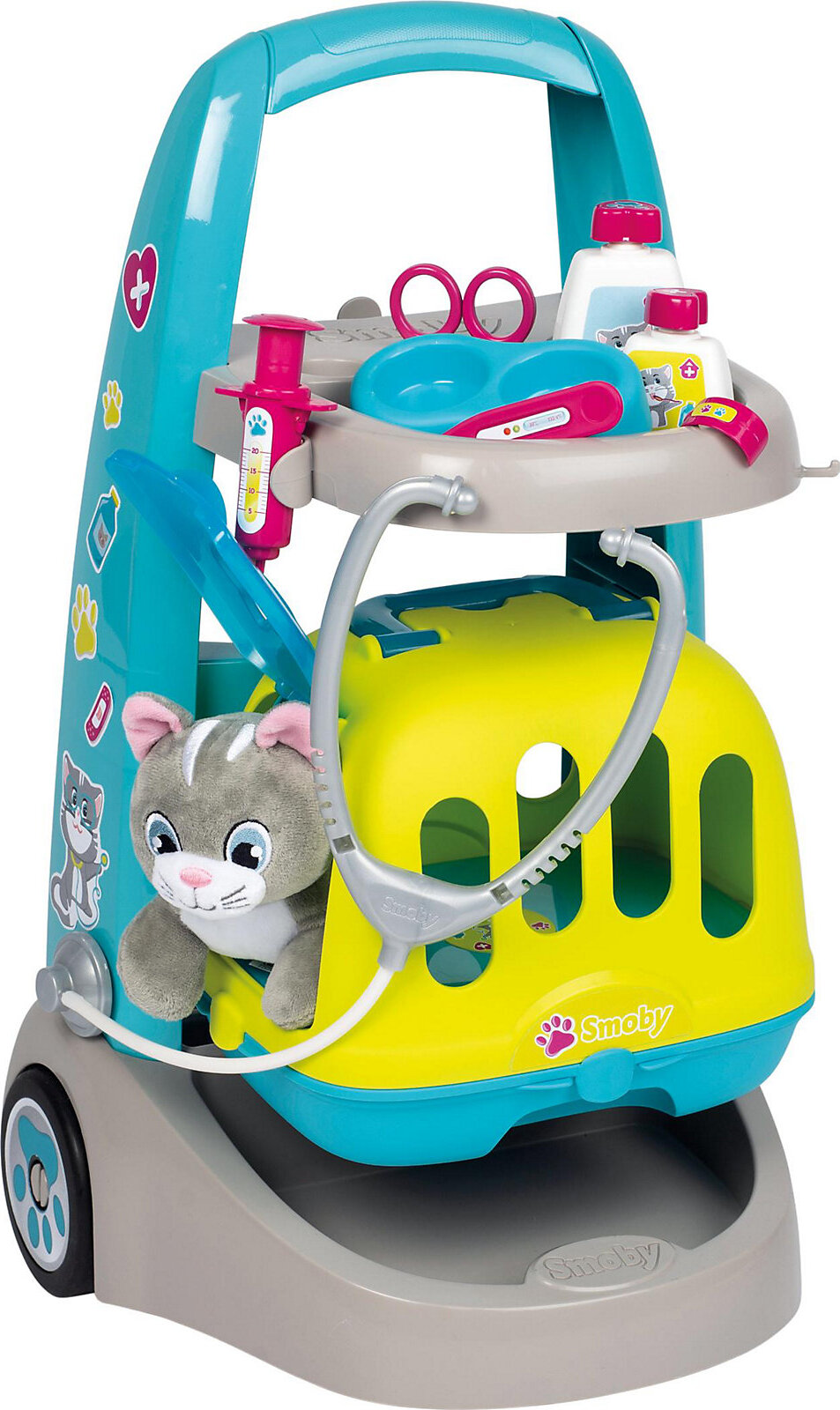 Porteur Auto DORY Smoby - Pour Enfants Dès 10 Mois - Stable, Sécurisé Et Avec Coffre à Jouets - Fabriqué En France