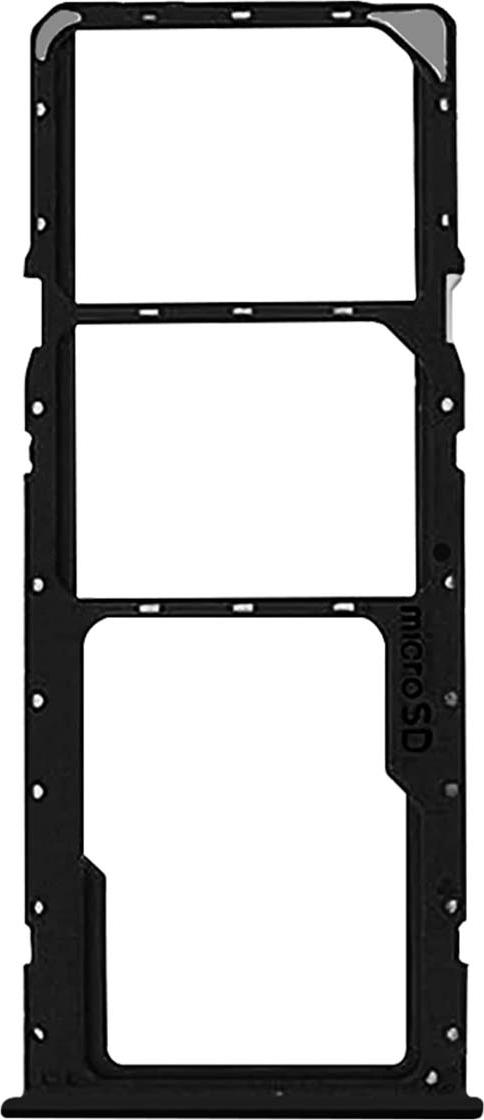 Clappio, Dual Nano SIM + microSD Tray Realme Note 60, Schwarz SIMHOL-BK-RC60