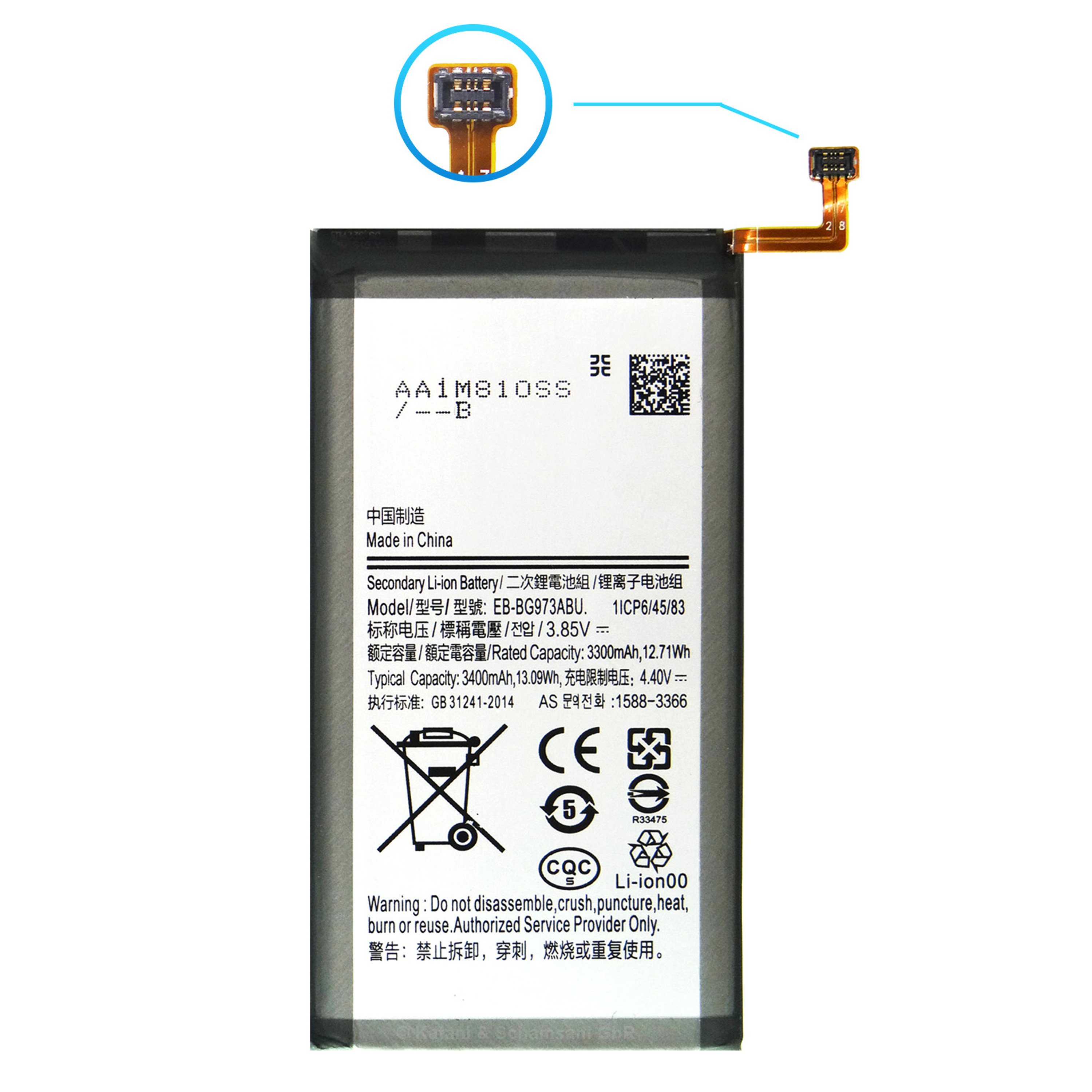 Batéria Samsung Galaxy S10 G973F - EB-BG973ABU