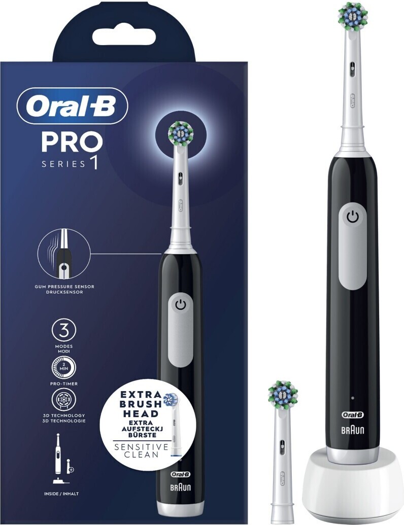 ORAL-B by Braun Zubná kefka Pro 1 Series čierna