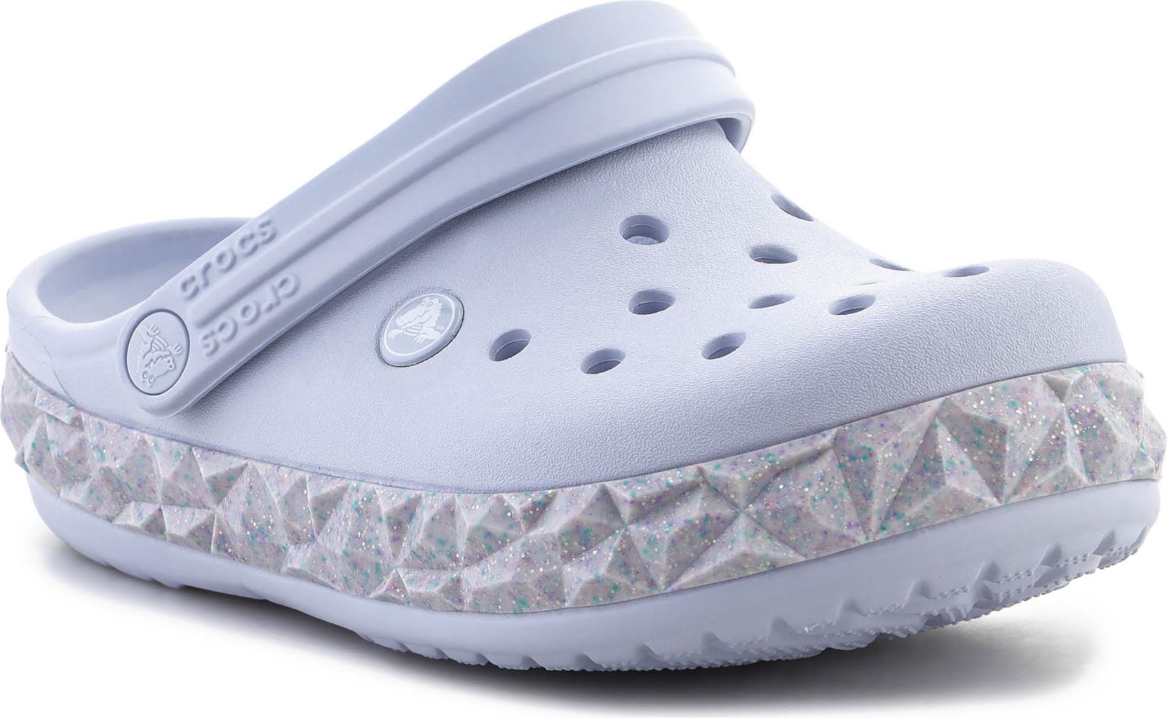 Crocs Crockband Geometrische Glitter Band Clog Copii 210134-5AF Crocs Crockband Geometrische Glitter Band Clog Copii 210134-5AF 2101345AF