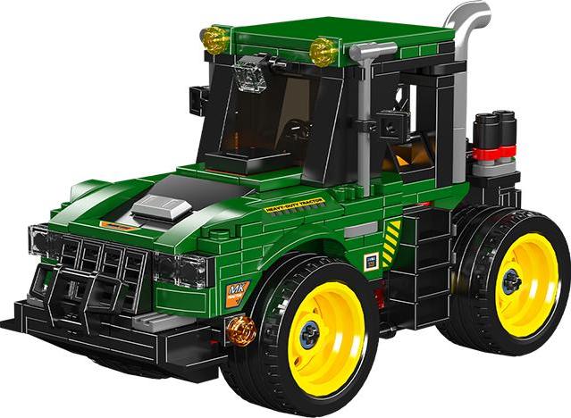 Mould King 24061 Allrad-Traktor Landwirtschaftsfahrzeug Baufahrzeug Baustein Spielzeug Kinder Geschenke Baustein-Set 466 PCS YX-24061-OVP