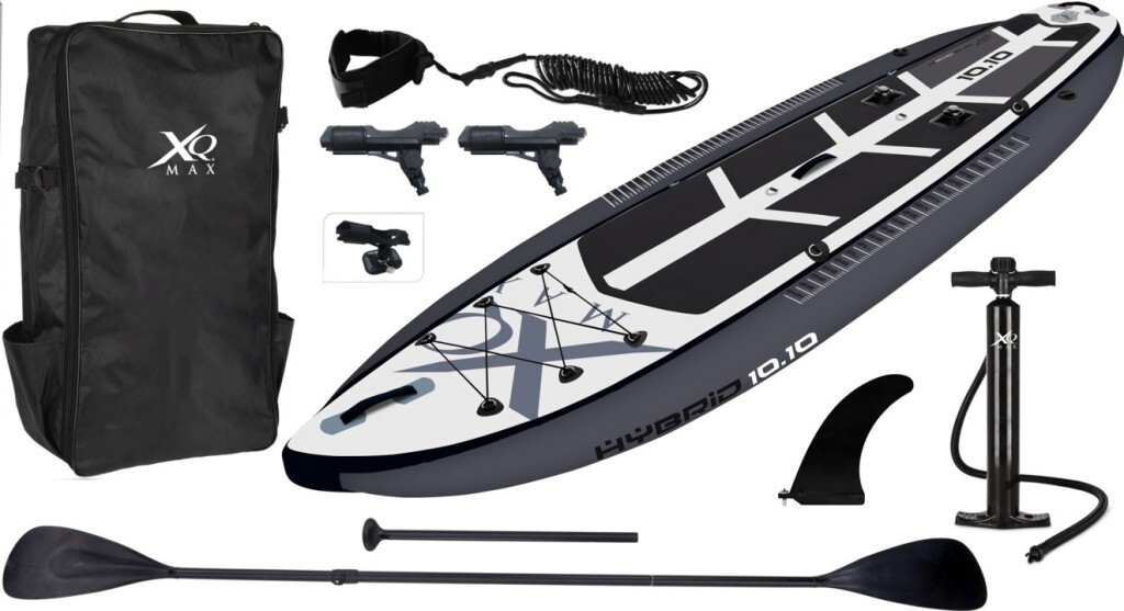 XQMAX Paddleboard Paddleboard 330 cm so všetkým príslušenstvom čierny KO-8DP001520