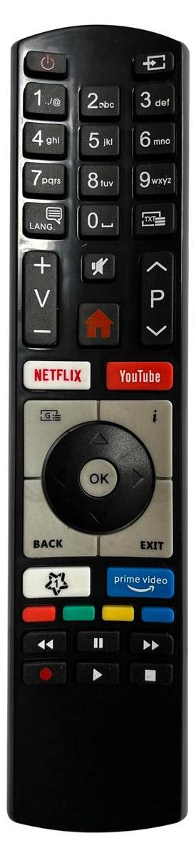 Aurabeam Ersatz TV Fernbedienung für Telefunken D32H470B4CWII Fernseher RC4318/RC4318P-D32H470B4CWII-CN