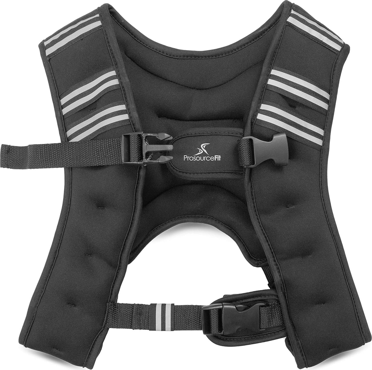 Famanu Gewichtsweste, Trainingsweste mit Gewicht, 27 kg, schwarz. Gewichtsweste