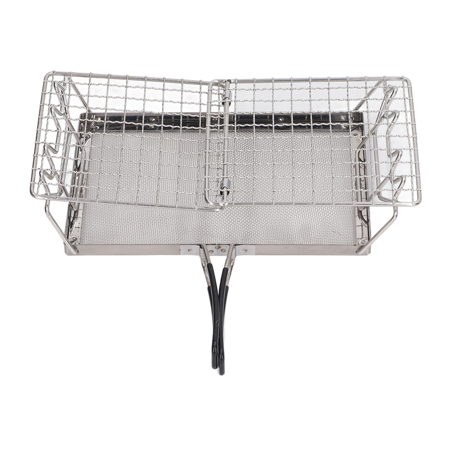 Cocosity Camping Herd Toaster,Klappbarer Gas Toaster,Edelstahl Camping Toaster,Tragbarer Camping Herd Toaster,Outdoor Herd Toaster,Camping Toaster