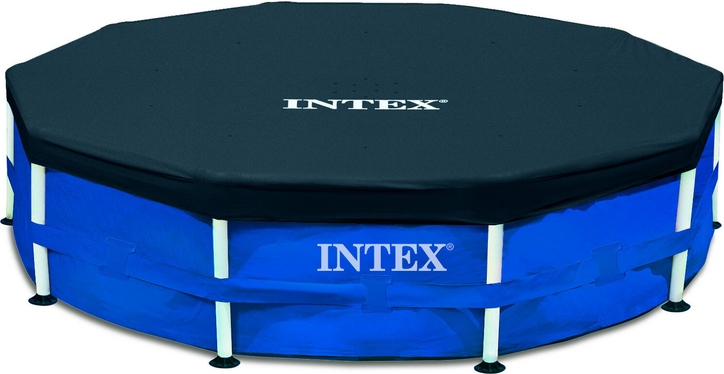 Intex 128032 Abdeckplane Für Frame-Pool Ø 457 Cm, Überhang 25 Cm
