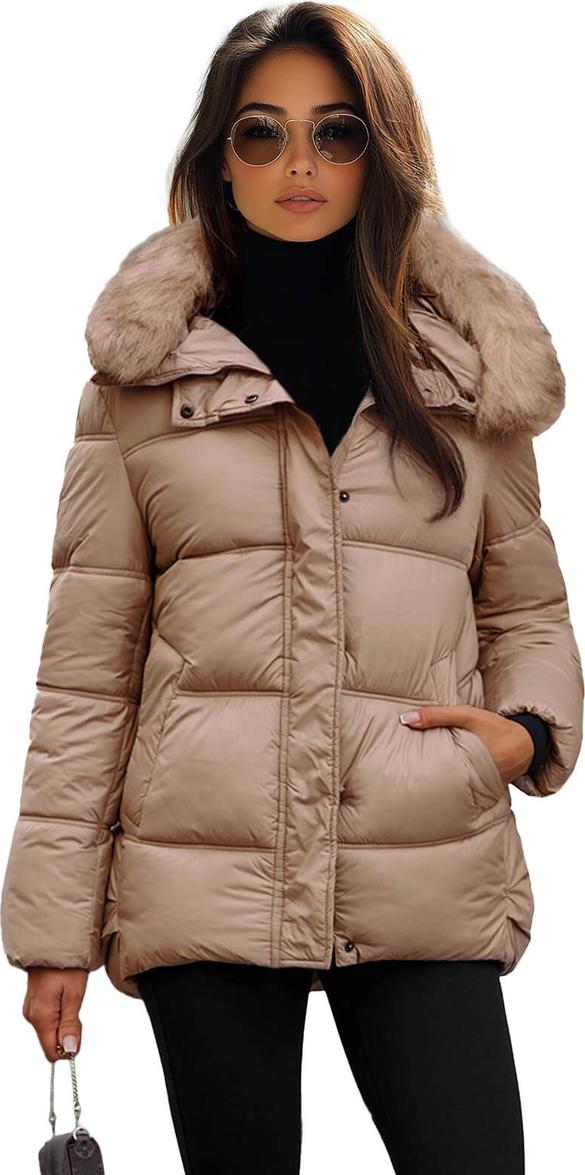 Damen Winterjacke Camel OZONEE JS/5M3256/84Z XL