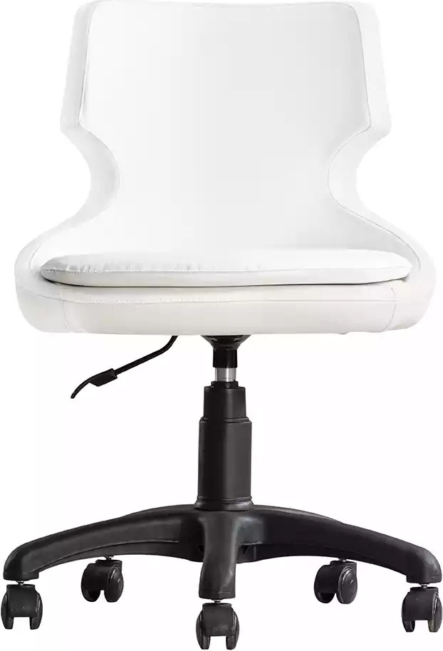 Drehstuhl Kinderdrehstuhl Kinderschreibtischstuhl Sessel Weiß Kinder