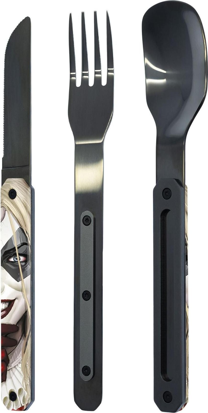 Akinod 12h34 Besteckset feststehend Harley Quinn A01BWRN04