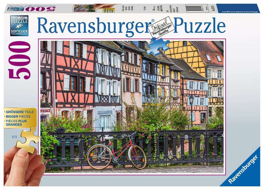 500 Teile Ravensburger Puzzle Gold Edition Putziger Husky 13682 