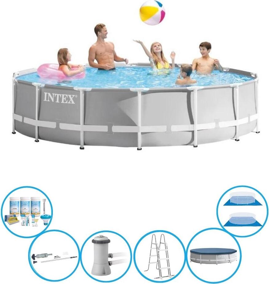 Rám bazéna Intex Prism - s príslušenstvom - 427x107 cm
